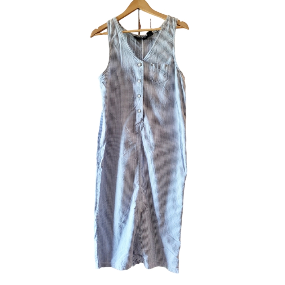 Mountain Lake Blue Striped Dress